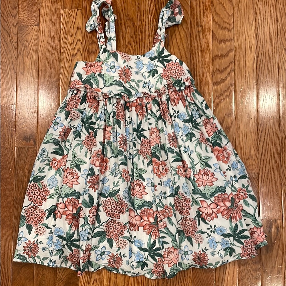 Janie and Jack Floral dress size 8 EUC